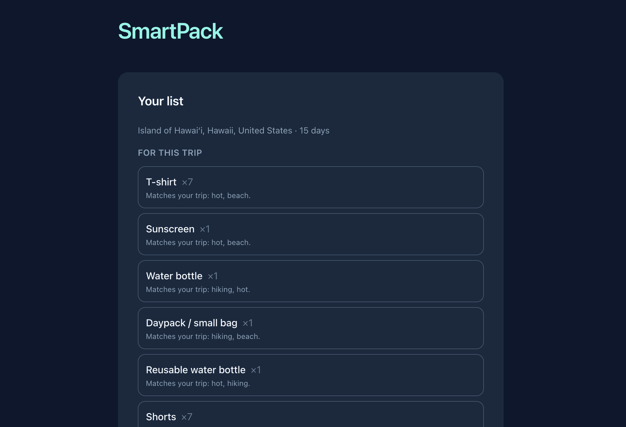 SmartPack